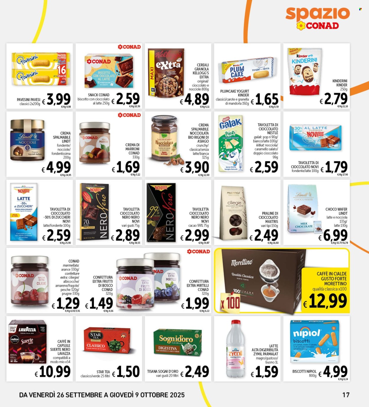 Volantino Spazio Conad - 26/9/2025 - 9/10/2025. Pagina 17