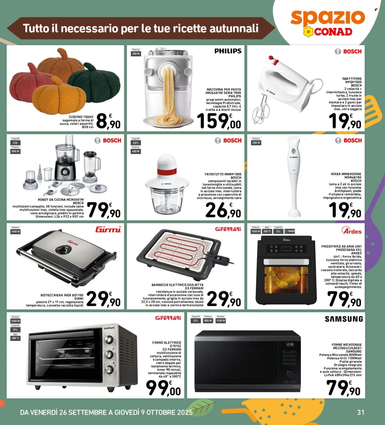 Volantino Spazio Conad - 26/9/2025 - 9/10/2025. Pagina 31