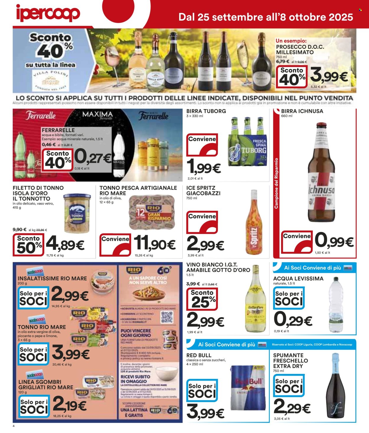 Volantino Coop - 25/9/2025 - 8/10/2025. Pagina 4
