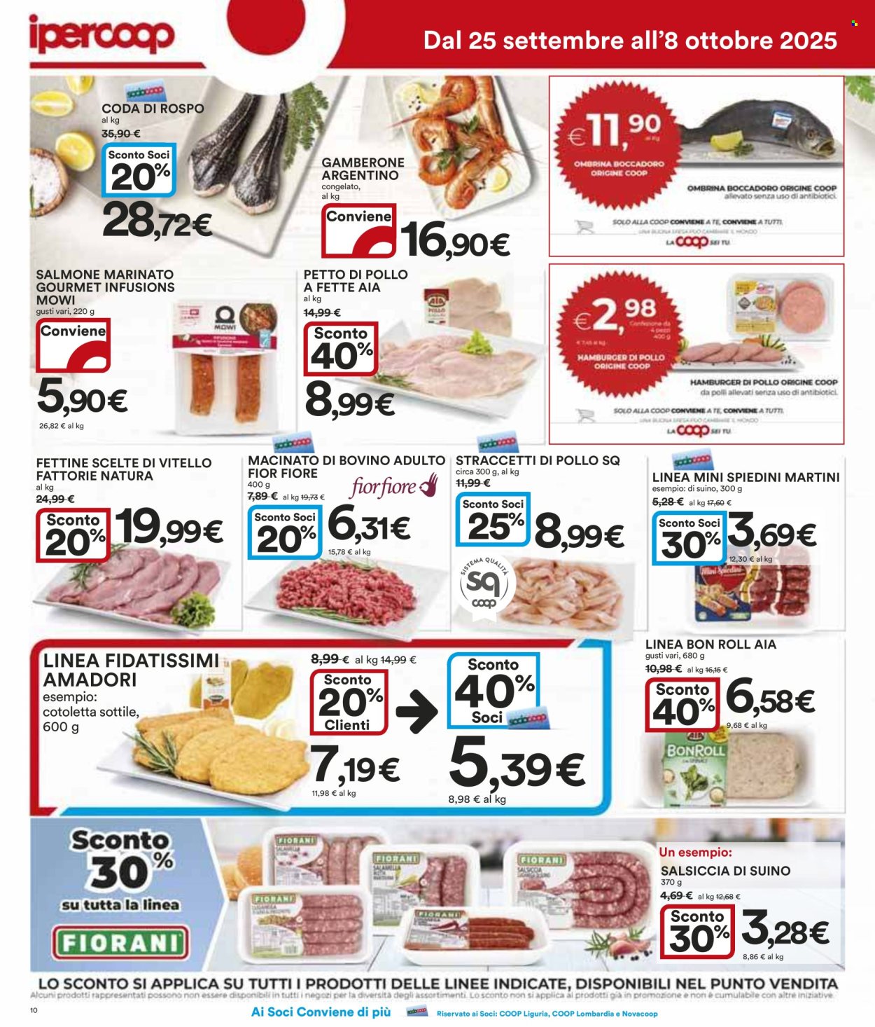 Volantino Coop - 25/9/2025 - 8/10/2025. Pagina 10
