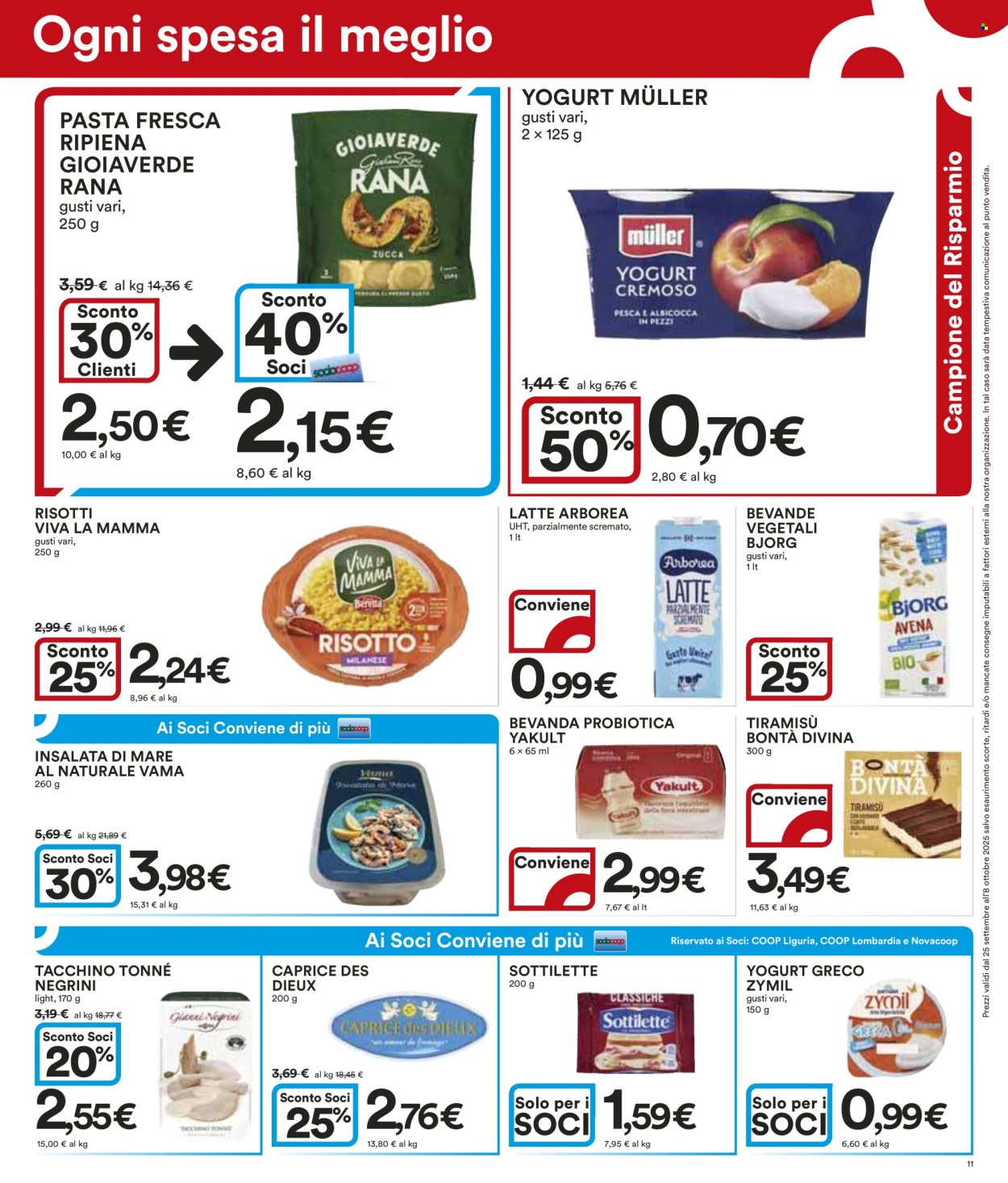 Volantino Coop - 25/9/2025 - 8/10/2025. Pagina 11