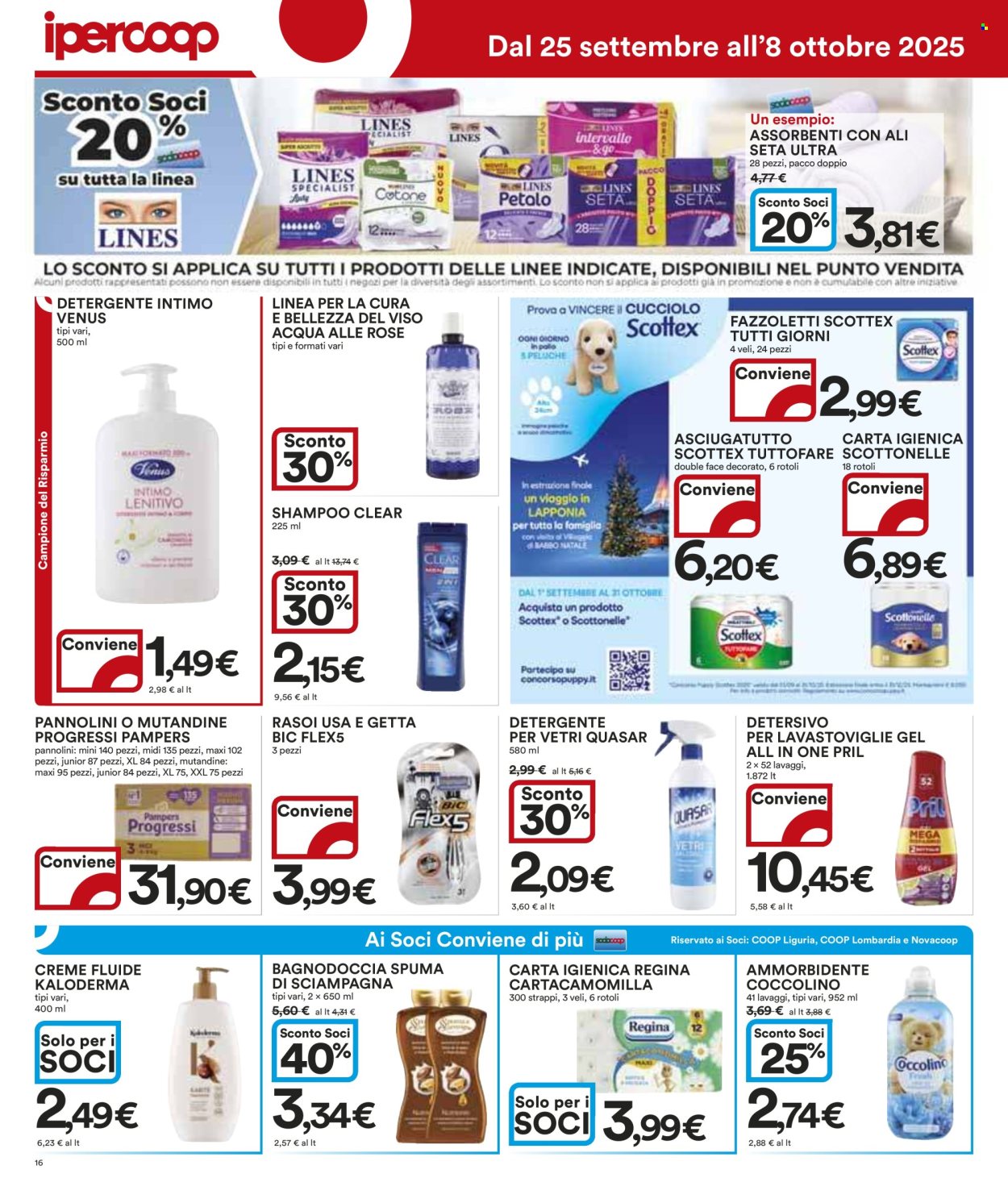 Volantino Coop - 25/9/2025 - 8/10/2025. Pagina 16