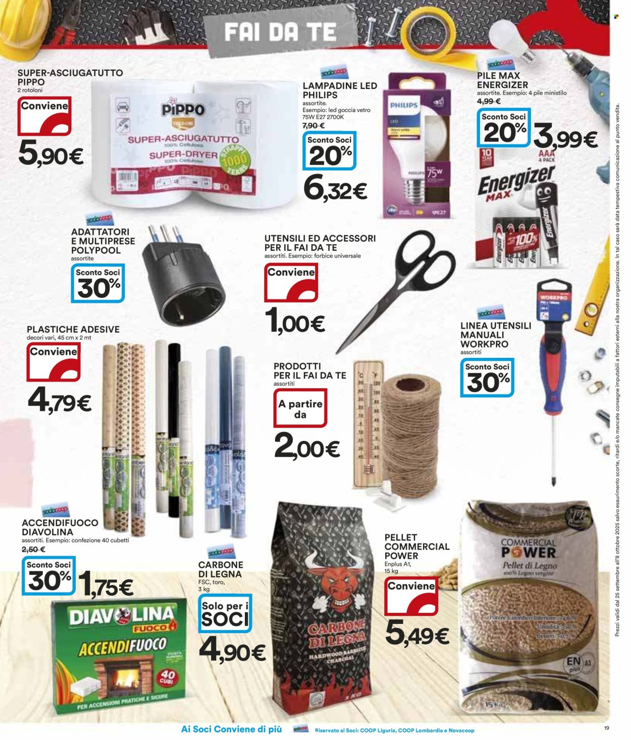 Volantino Coop - 25/9/2025 - 8/10/2025. Pagina 19