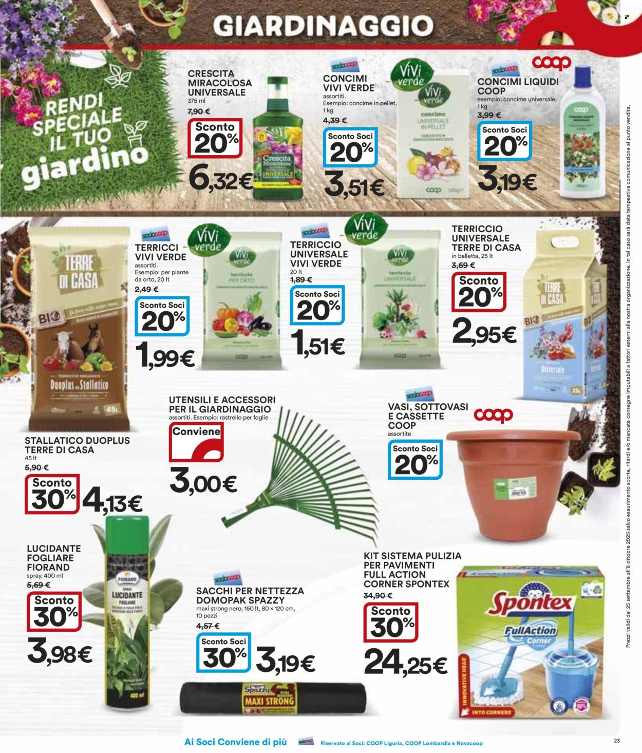 Volantino Coop - 25/9/2025 - 8/10/2025. Pagina 23