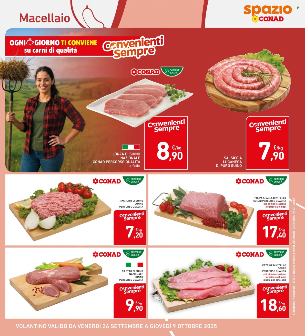 Volantino Spazio Conad - 26/9/2025 - 9/10/2025. Pagina 9