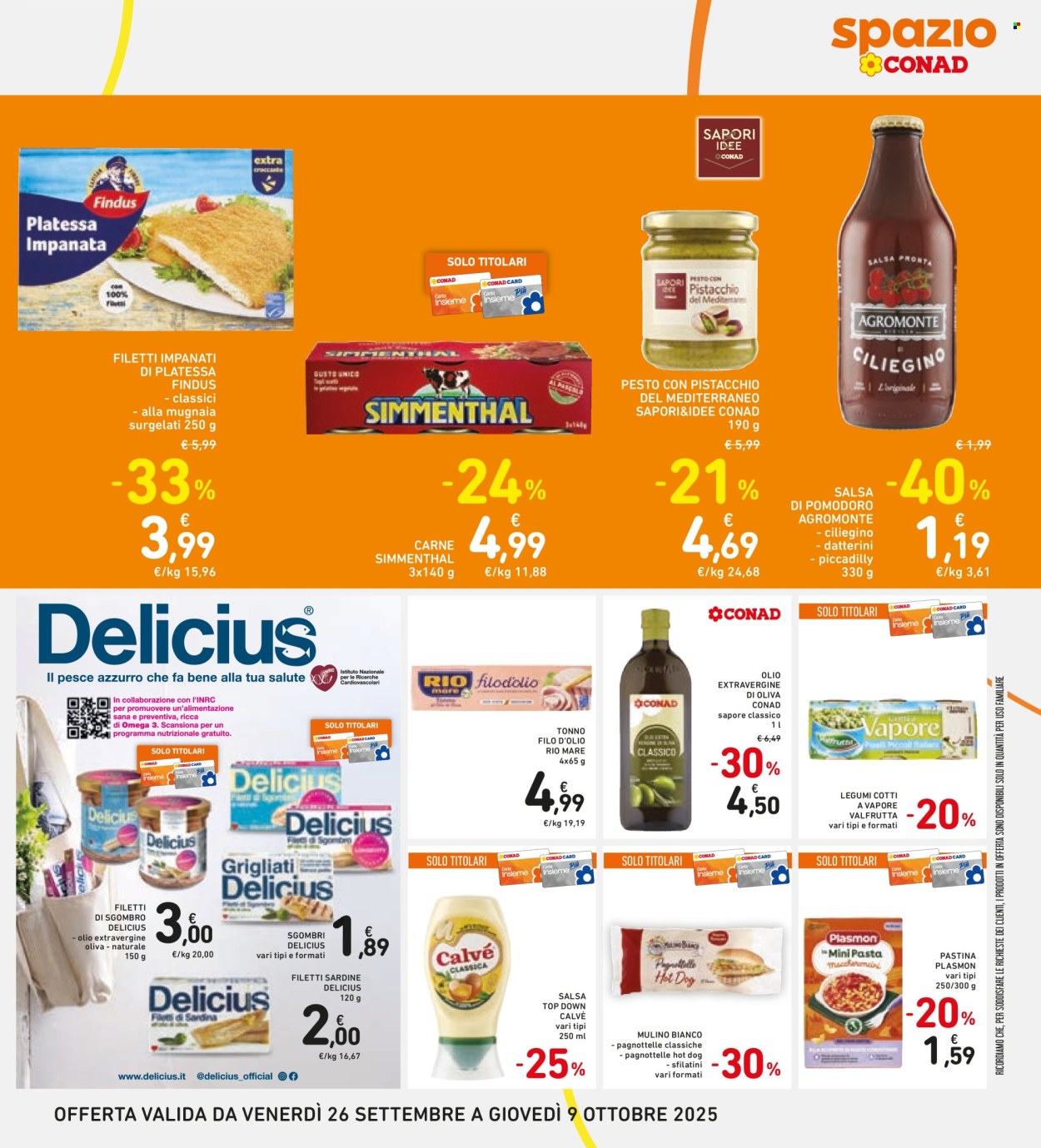 Volantino Spazio Conad - 26/9/2025 - 9/10/2025. Pagina 27