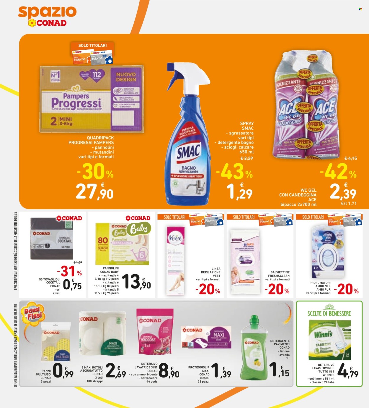 Volantino Spazio Conad - 26/9/2025 - 9/10/2025. Pagina 34