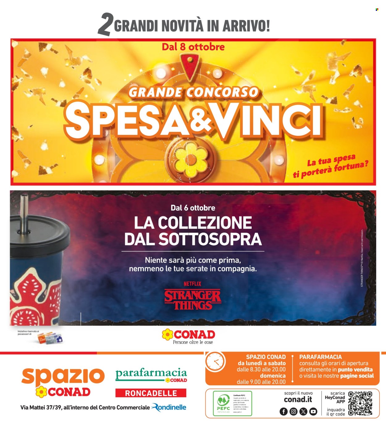 Volantino Spazio Conad - 26/9/2025 - 9/10/2025. Pagina 44