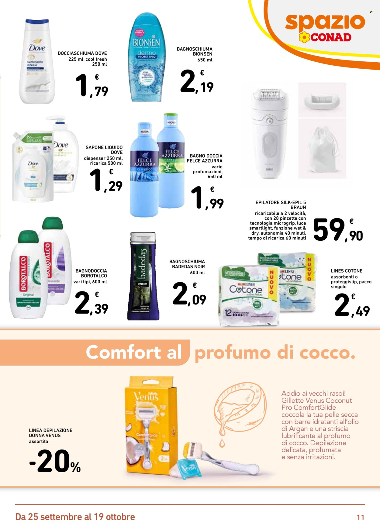 Volantino Spazio Conad - 25/9/2025 - 19/10/2025. Pagina 11