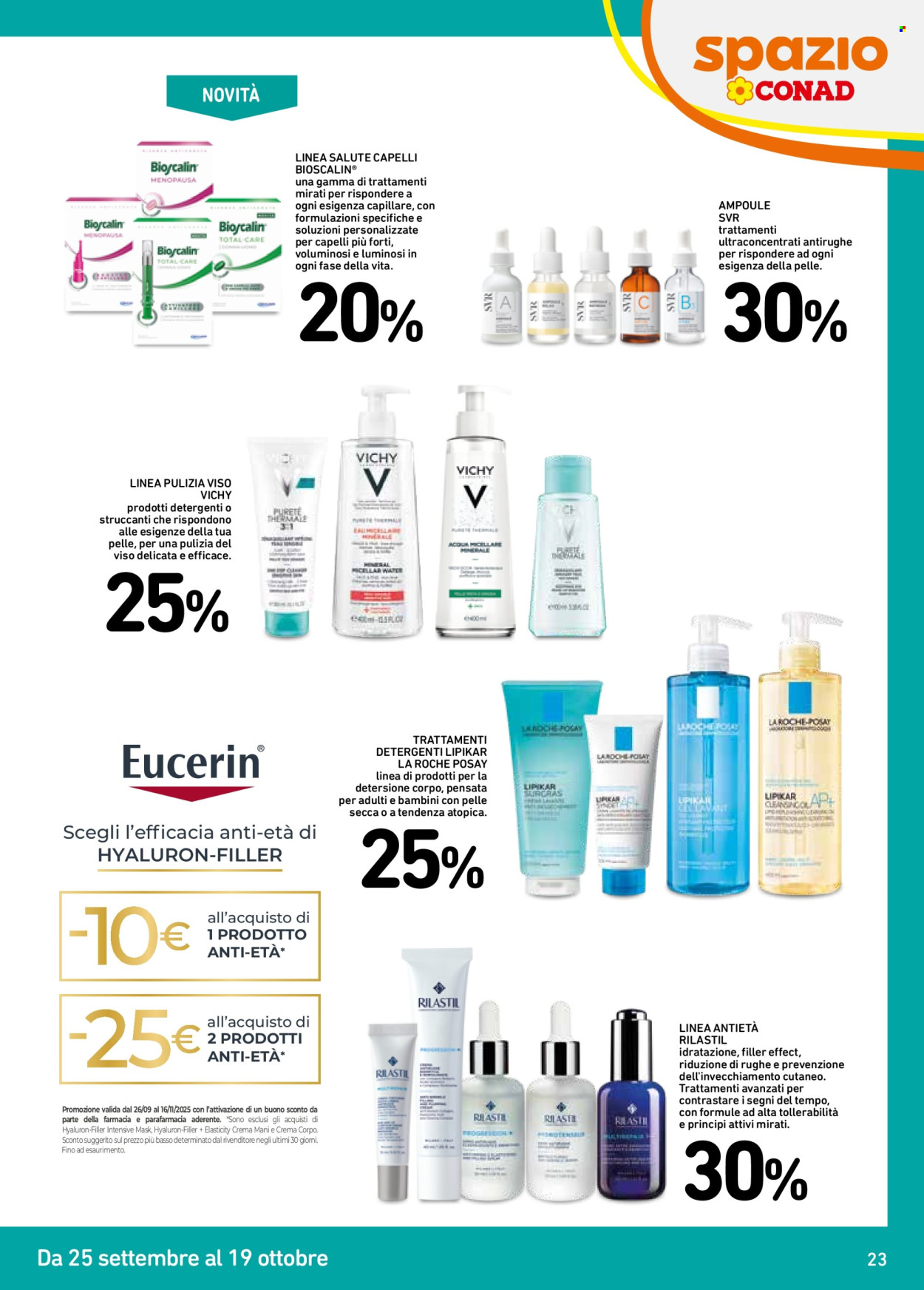 Volantino Spazio Conad - 25/9/2025 - 19/10/2025. Pagina 23