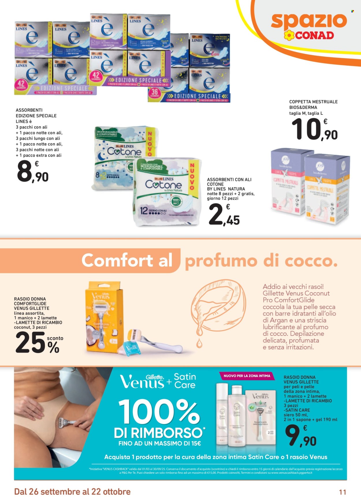 Volantino Spazio Conad - 26/9/2025 - 22/10/2025. Pagina 11