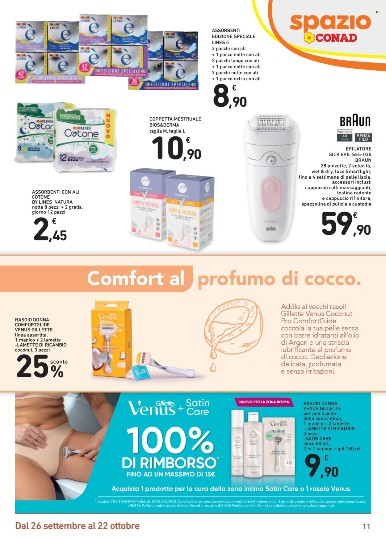 Volantino Spazio Conad - 26/9/2025 - 22/10/2025. Pagina 11
