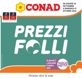 Volantino Conad - 25/9/2025 - 5/10/2025.