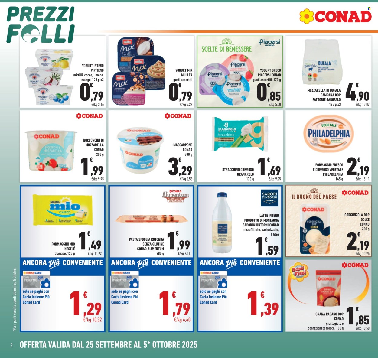 Volantino Conad - 25/9/2025 - 5/10/2025. Pagina 2