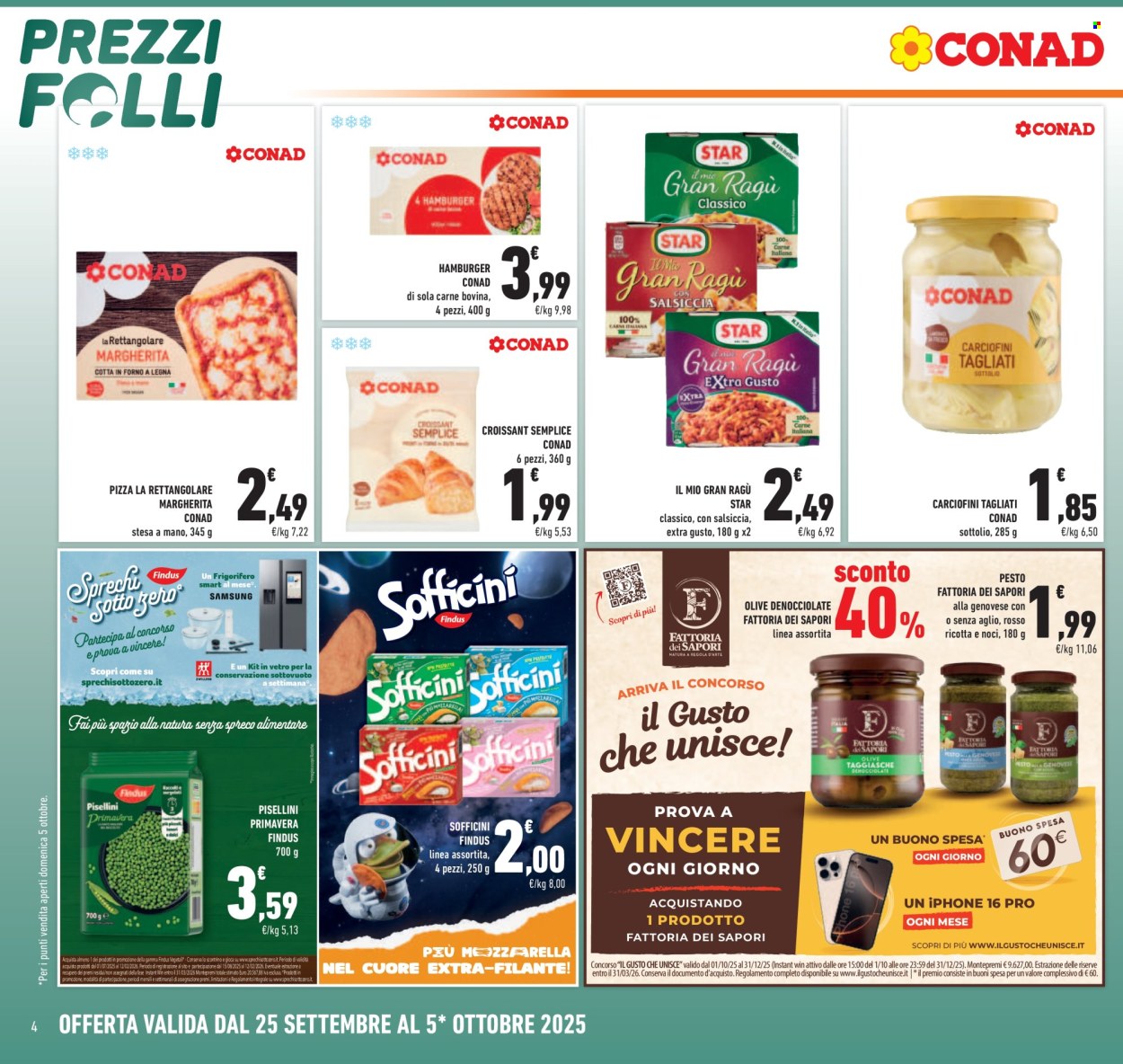 Volantino Conad - 25/9/2025 - 5/10/2025. Pagina 4