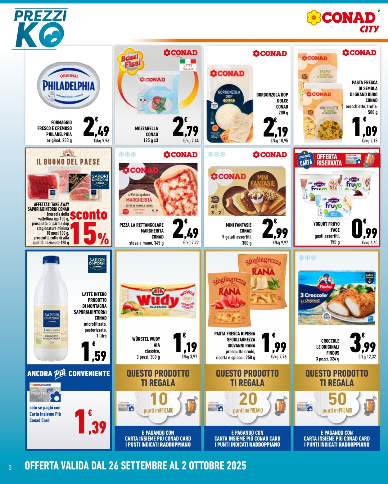 Volantino Conad City - 26/9/2025 - 2/10/2025. Pagina 2