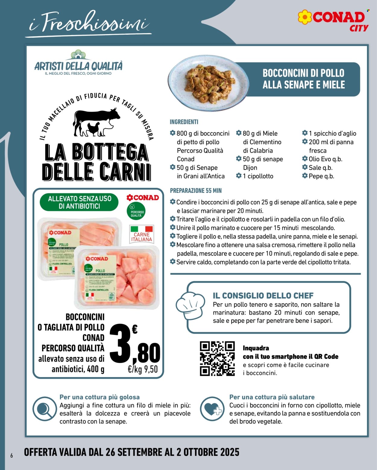 Volantino Conad City - 26/9/2025 - 2/10/2025. Pagina 6
