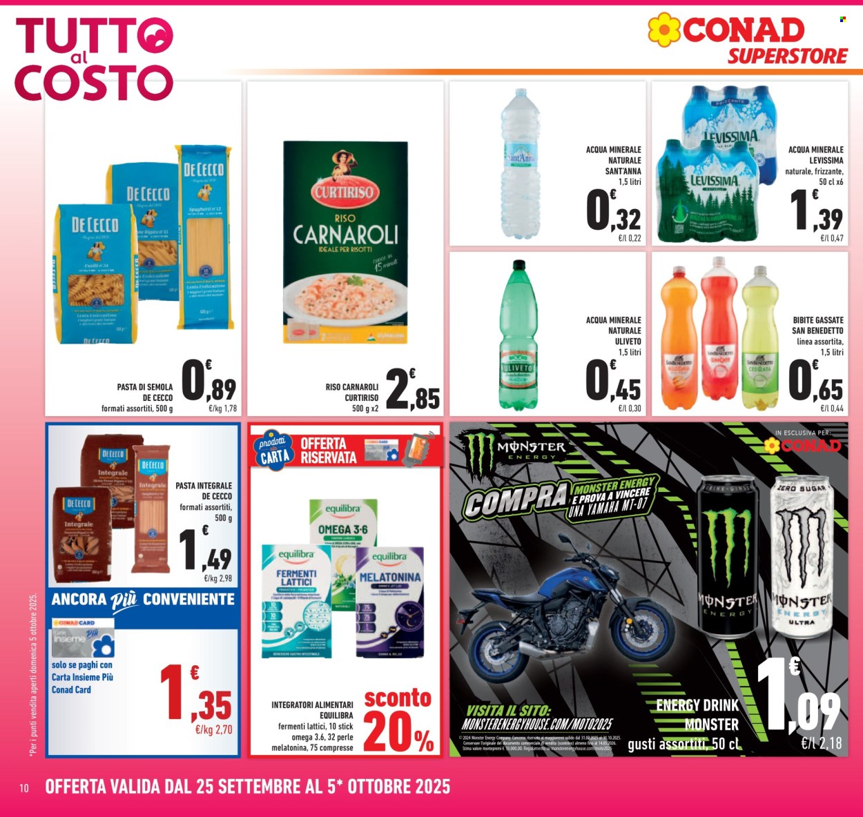 Volantino Conad Superstore - 25/9/2025 - 5/10/2025. Pagina 10