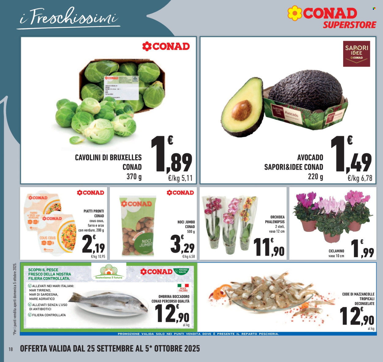 Volantino Conad Superstore - 25/9/2025 - 5/10/2025. Pagina 18