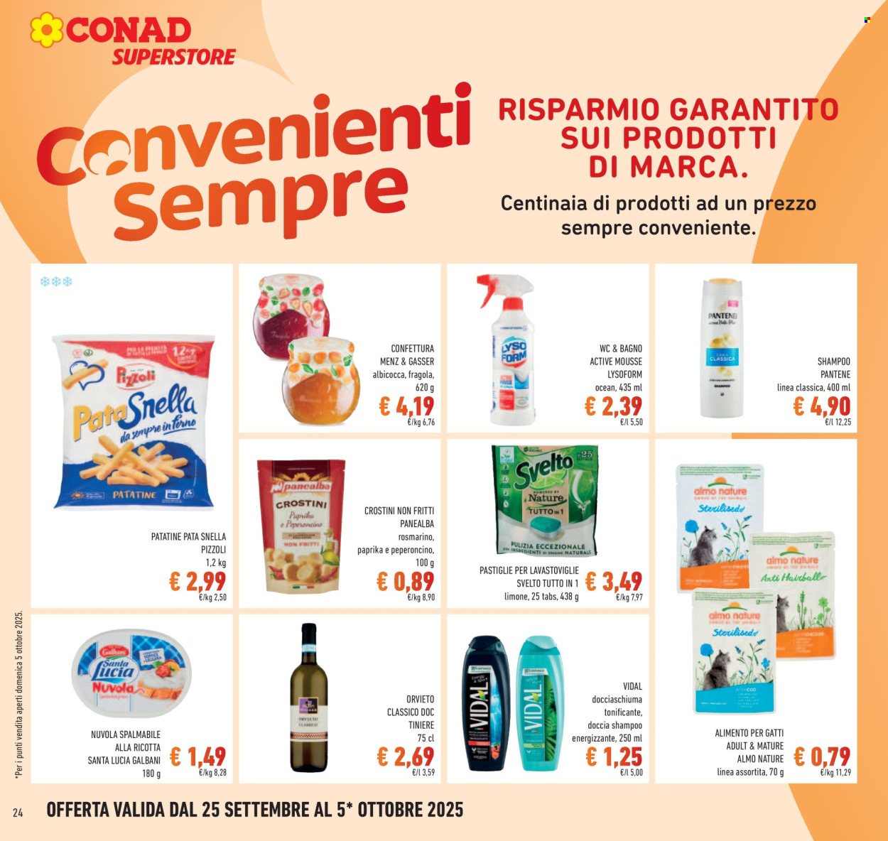 Volantino Conad Superstore - 25/9/2025 - 5/10/2025. Pagina 24