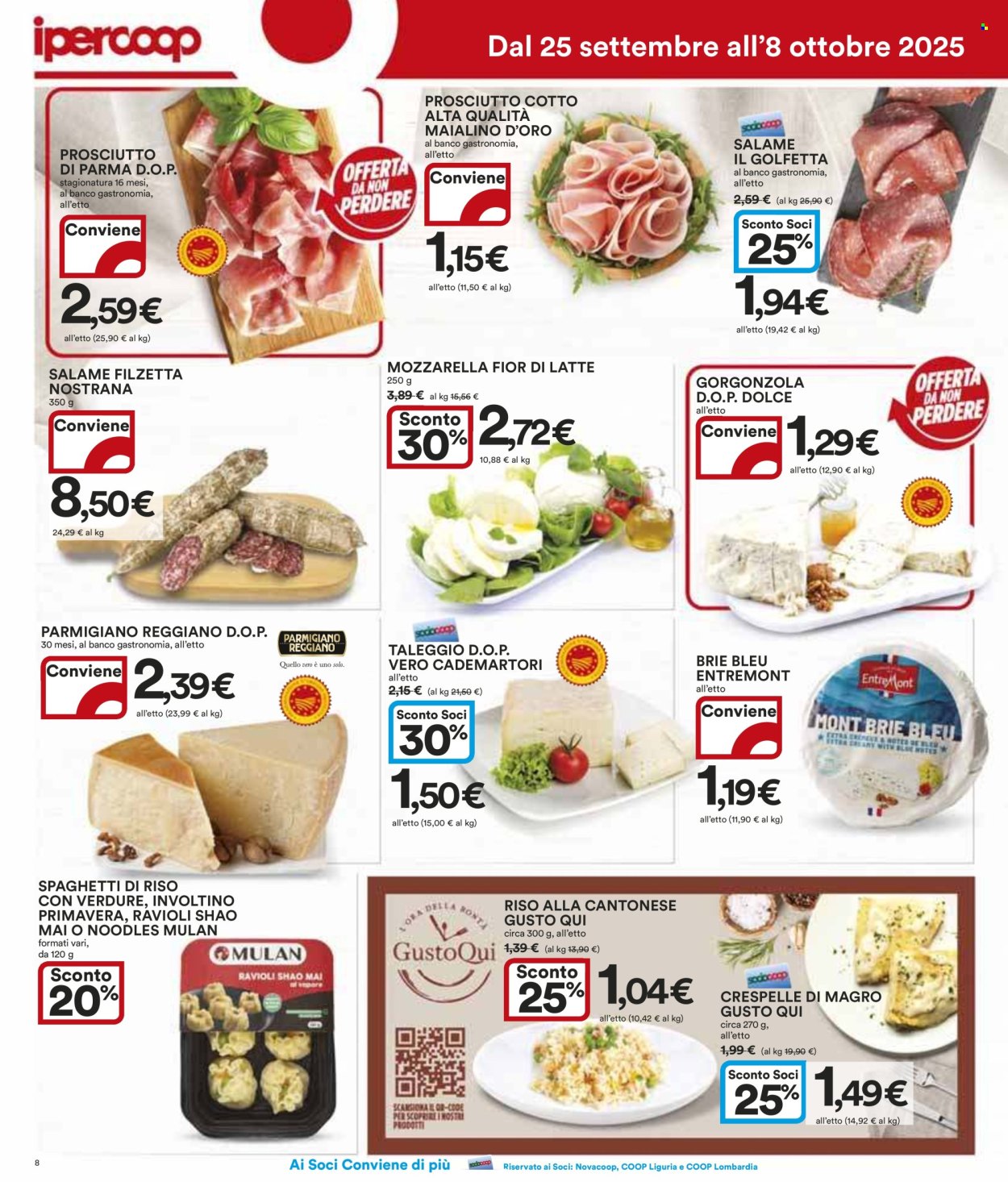 Volantino Coop - 25/9/2025 - 8/10/2025. Pagina 8