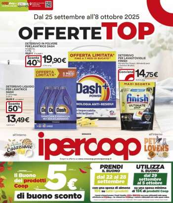 Volantino Coop - 25/9/2025 - 8/10/2025.