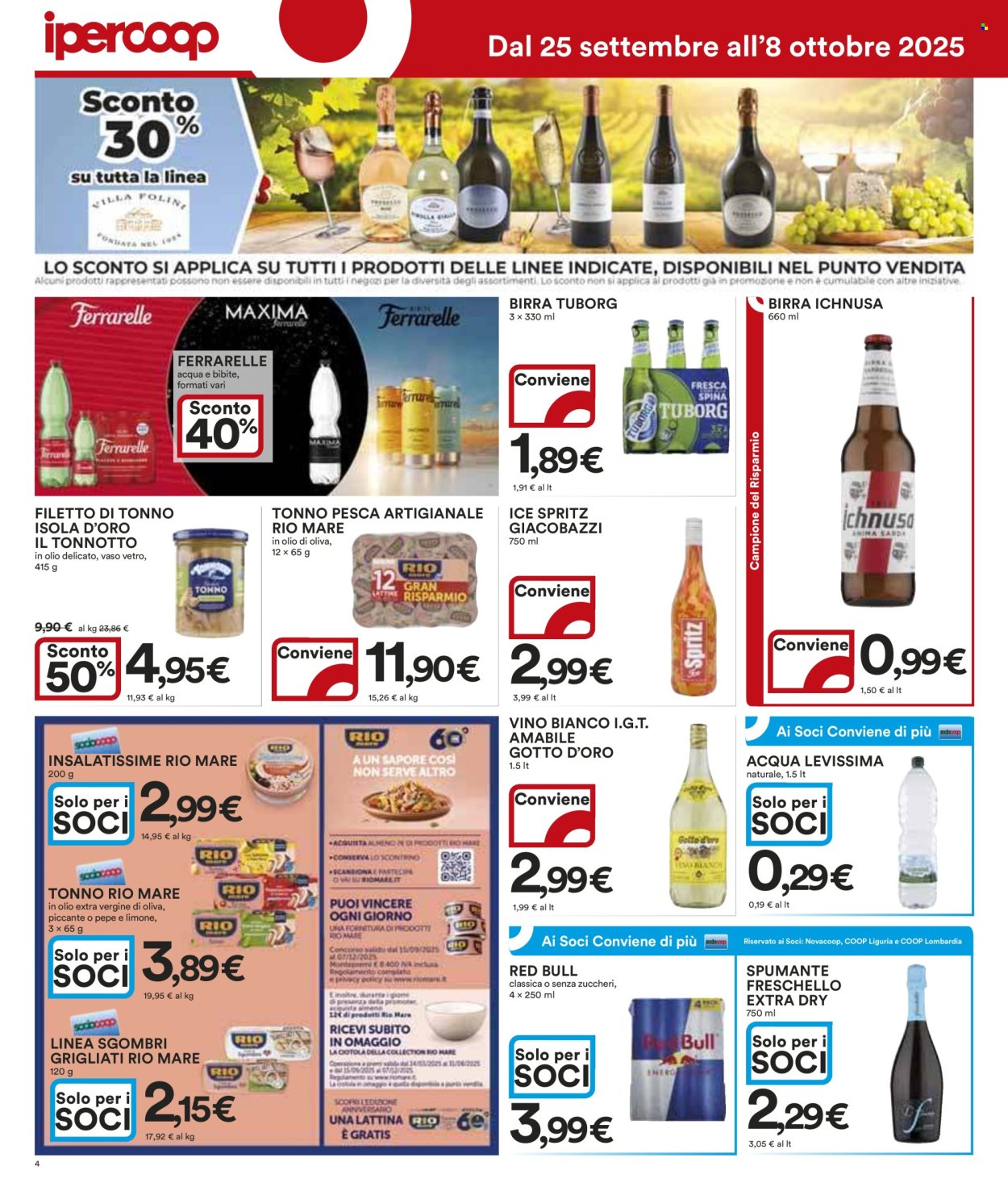 Volantino Coop - 25/9/2025 - 8/10/2025. Pagina 4