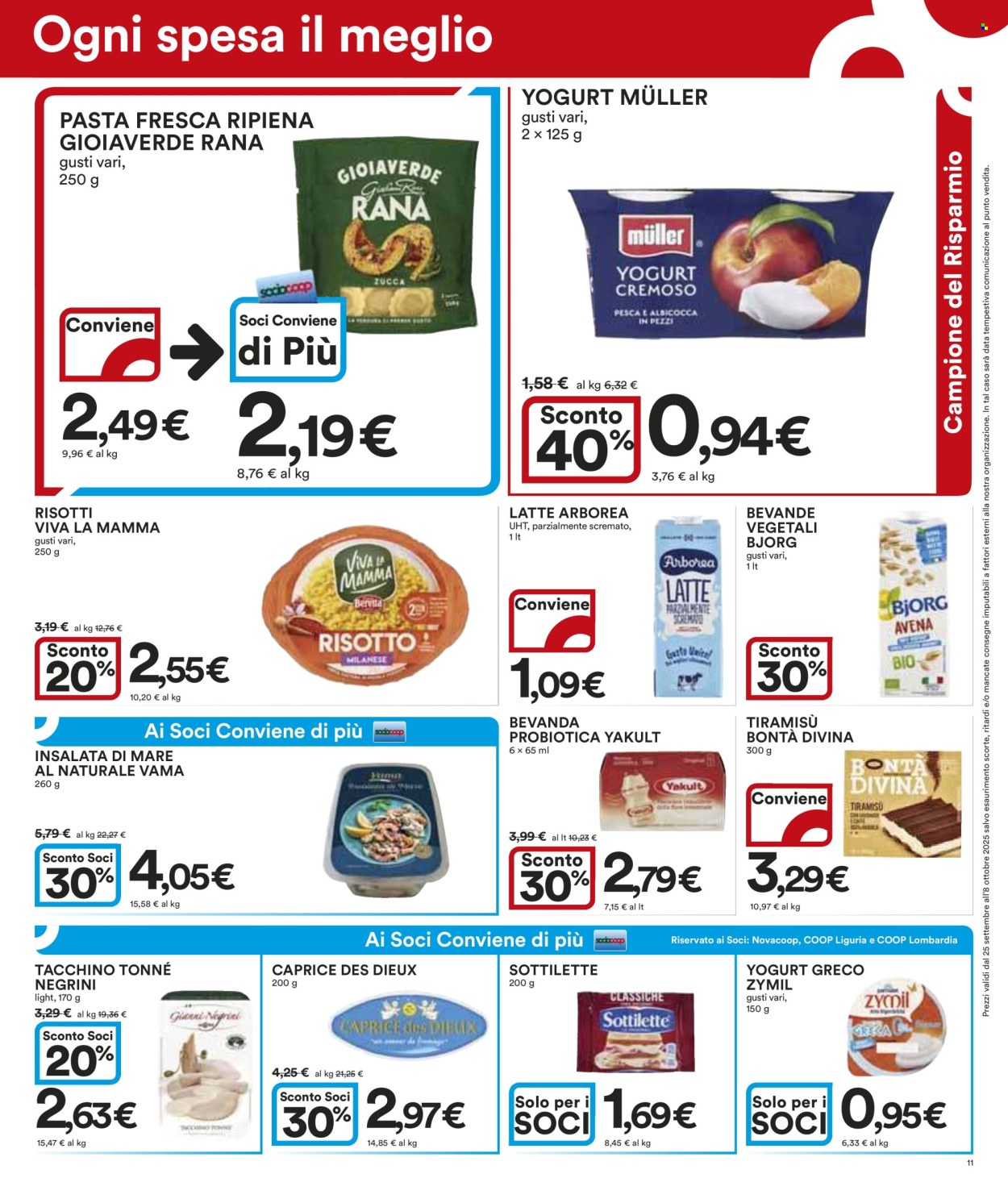 Volantino Coop - 25/9/2025 - 8/10/2025. Pagina 11