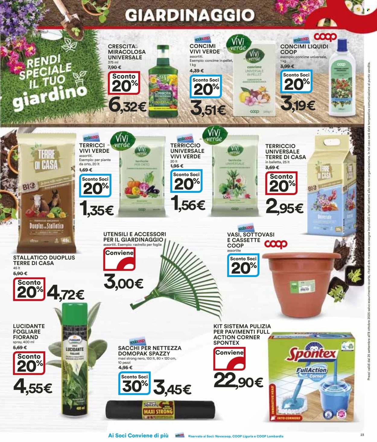 Volantino Coop - 25/9/2025 - 8/10/2025. Pagina 23