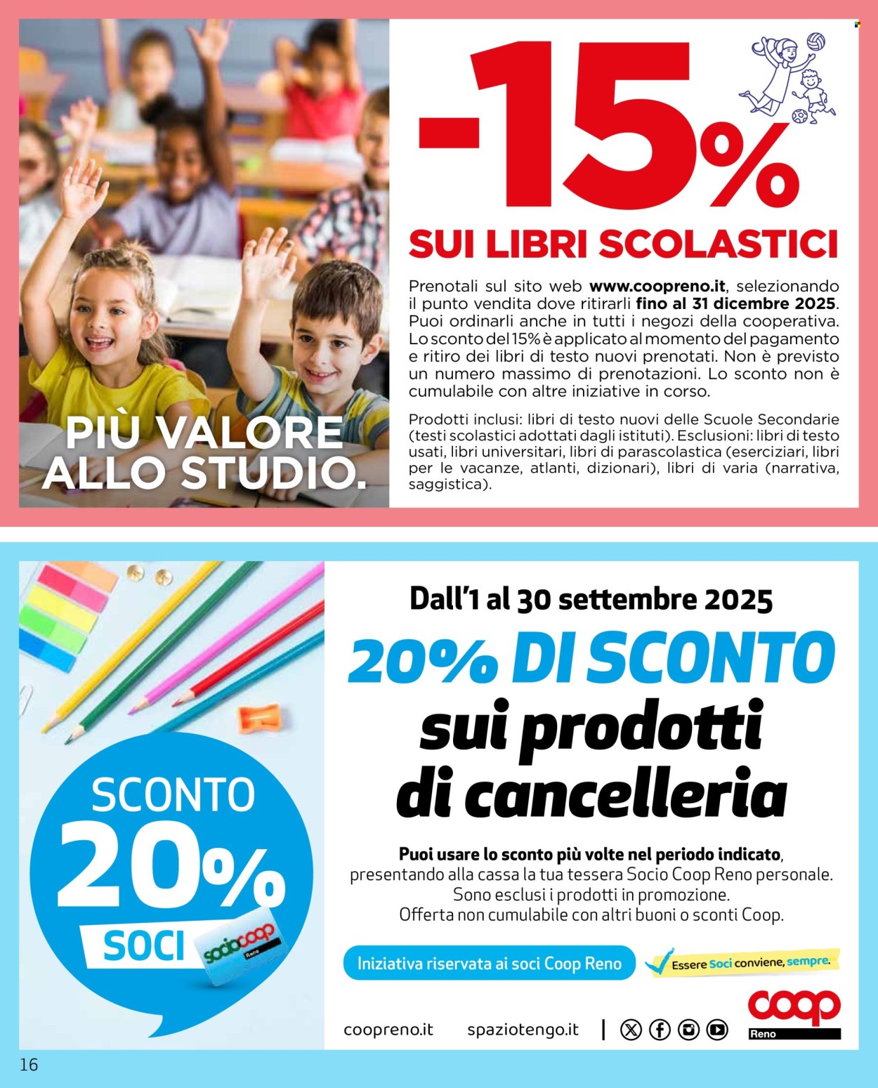Volantino Coop - 25/9/2025 - 8/10/2025. Pagina 16