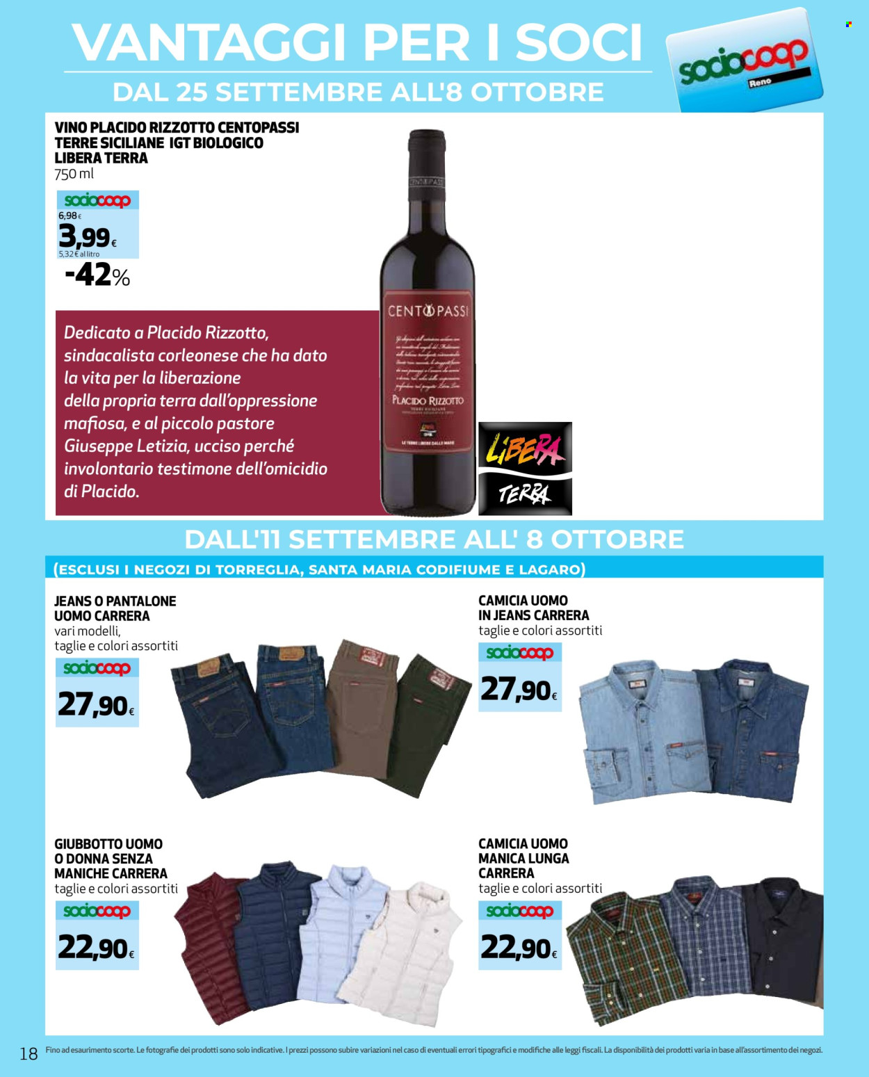 Volantino Coop - 25/9/2025 - 8/10/2025. Pagina 18