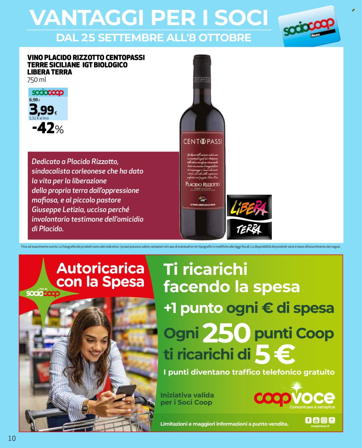 Volantino Coop - 25/9/2025 - 8/10/2025. Pagina 10