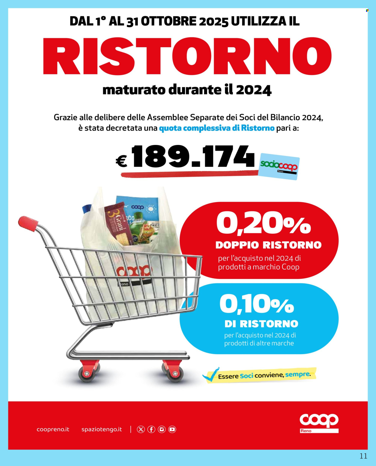 Volantino Coop - 25/9/2025 - 8/10/2025. Pagina 11