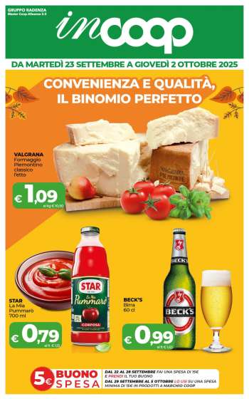 Volantino Coop - 23/9/2025 - 2/10/2025.