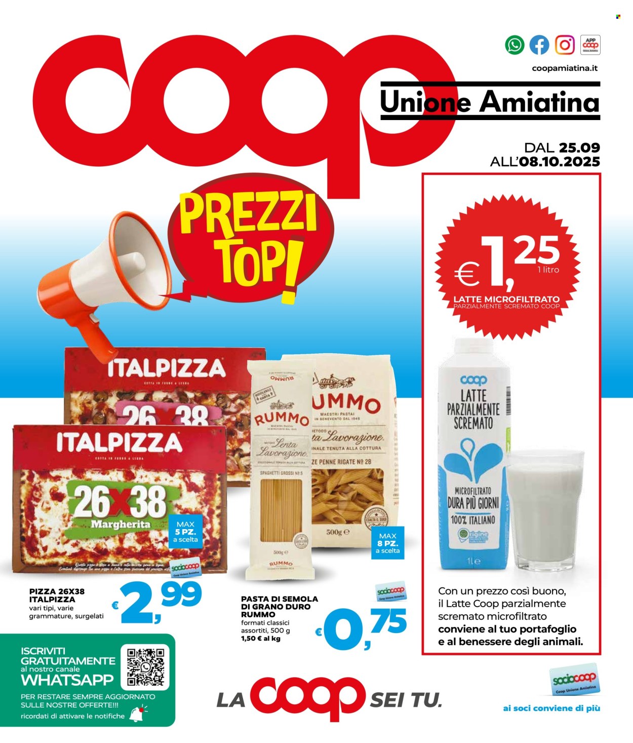Volantino Coop - 25/9/2025 - 8/10/2025. Pagina 1