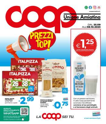 Volantino Coop - 25/9/2025 - 8/10/2025.