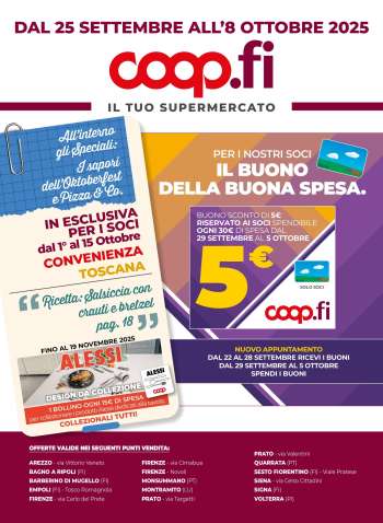 Volantino Coop - 25/9/2025 - 8/10/2025.