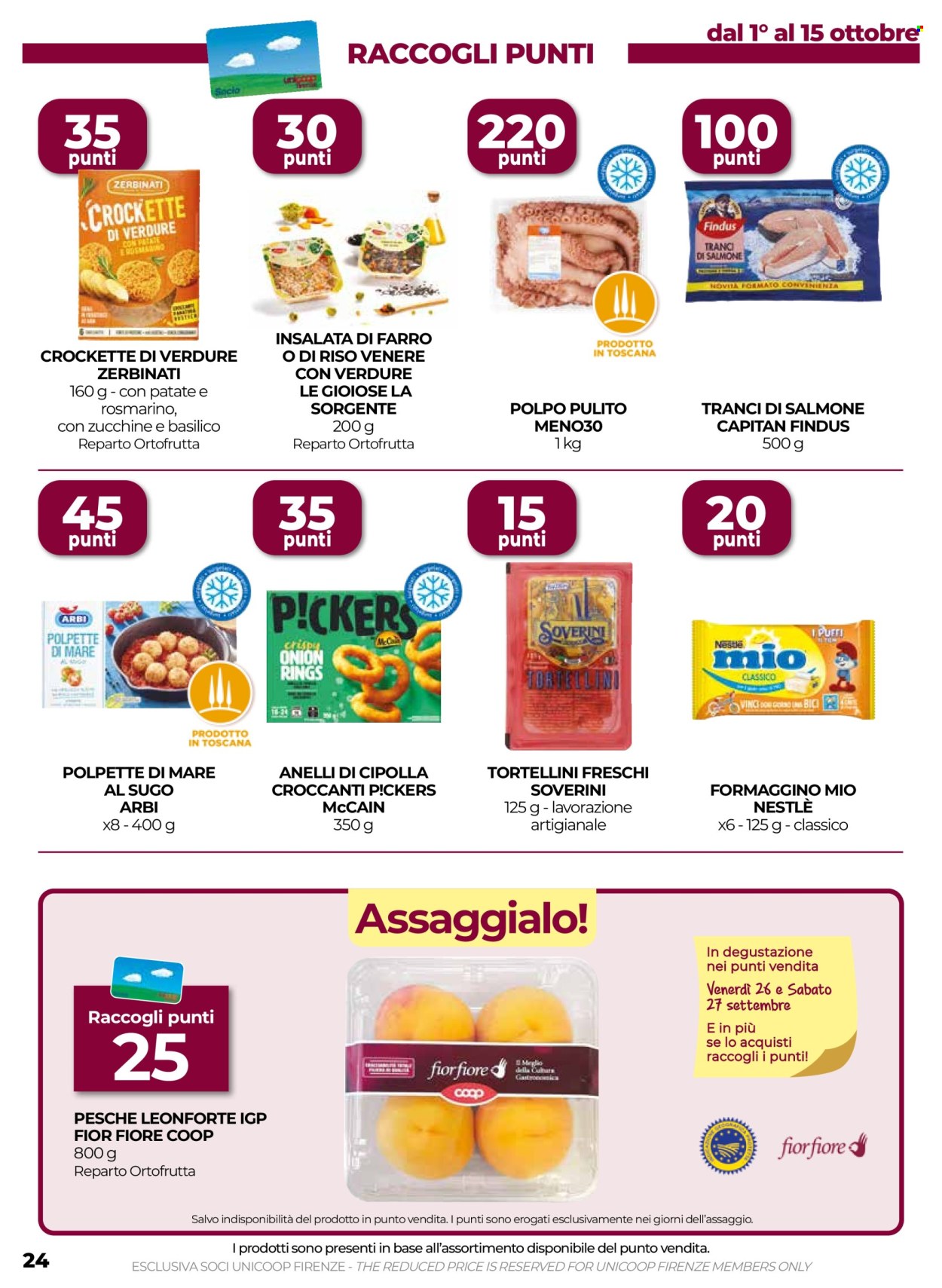 Volantino Coop - 25/9/2025 - 8/10/2025. Pagina 24