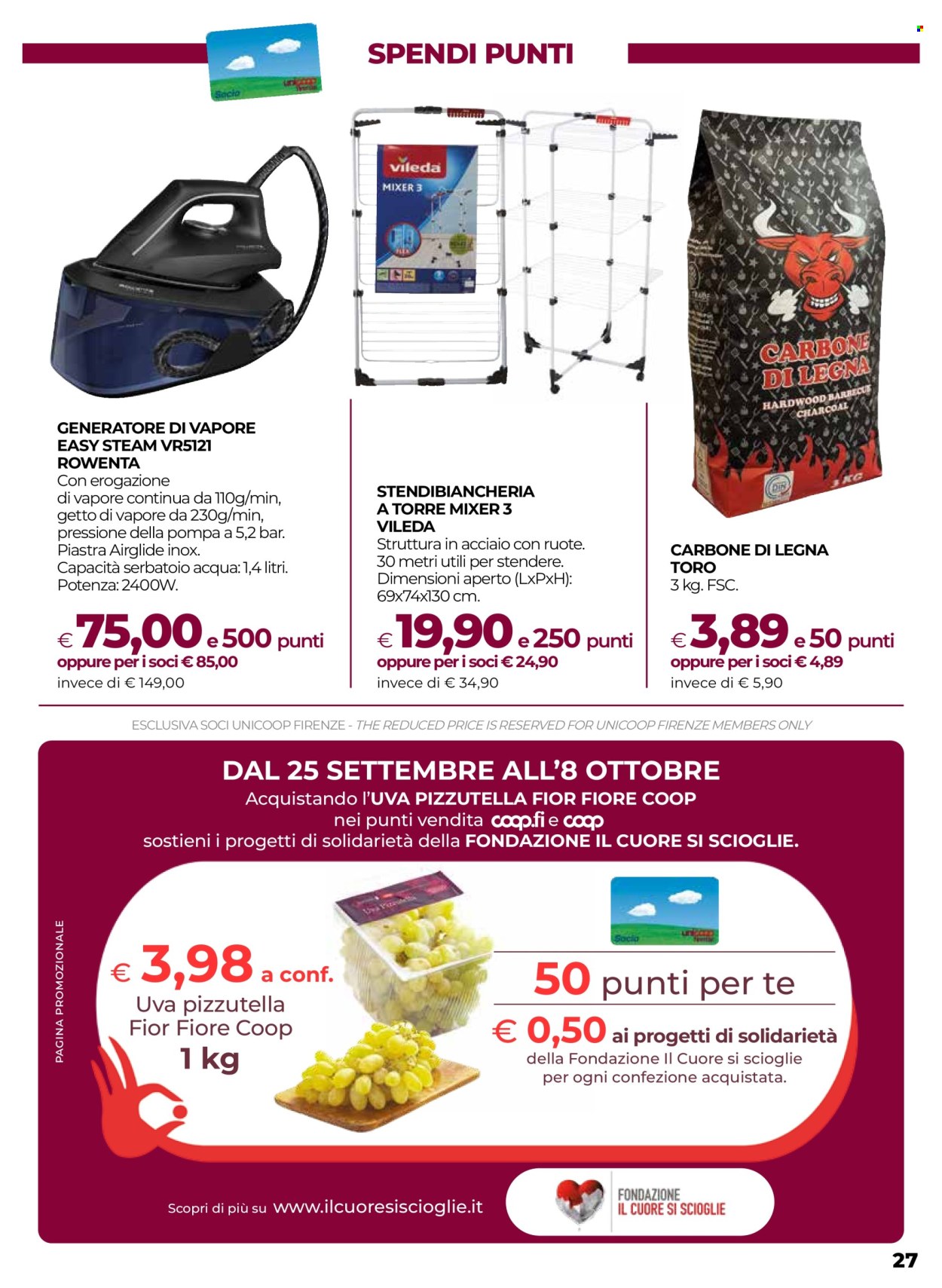 Volantino Coop - 25/9/2025 - 8/10/2025. Pagina 27