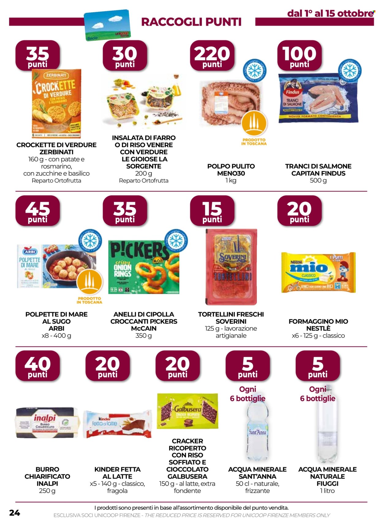 Volantino Coop - 25/9/2025 - 8/10/2025. Pagina 24