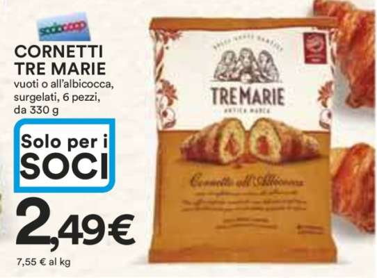 CORNETTI TRE MARIE