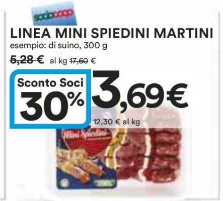 LINEA MINI SPIEDINI MARTINI