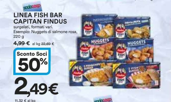 LINEA FISH BAR CAPITAN FINDUS