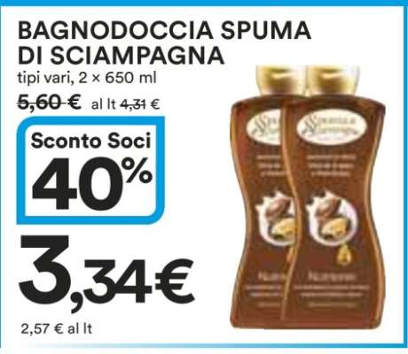 Bagnodoccia Spuma di Sciampagna