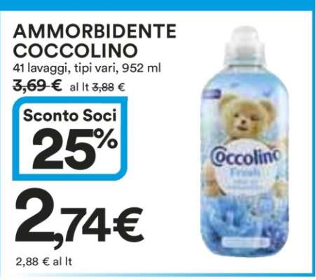 Ammorbidente Coccolino