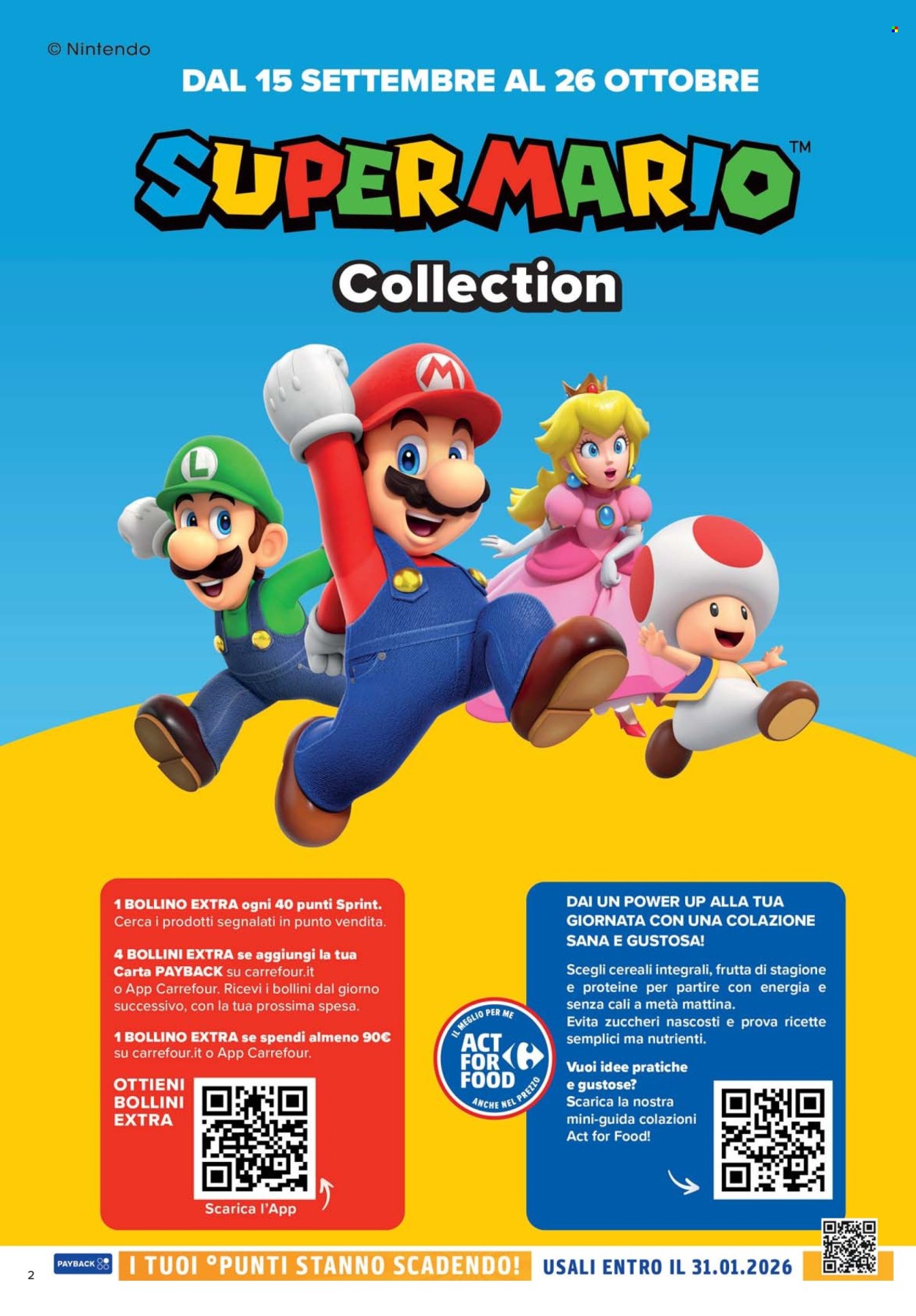 Volantino Carrefour - 26/9/2025 - 9/10/2025. Pagina 2