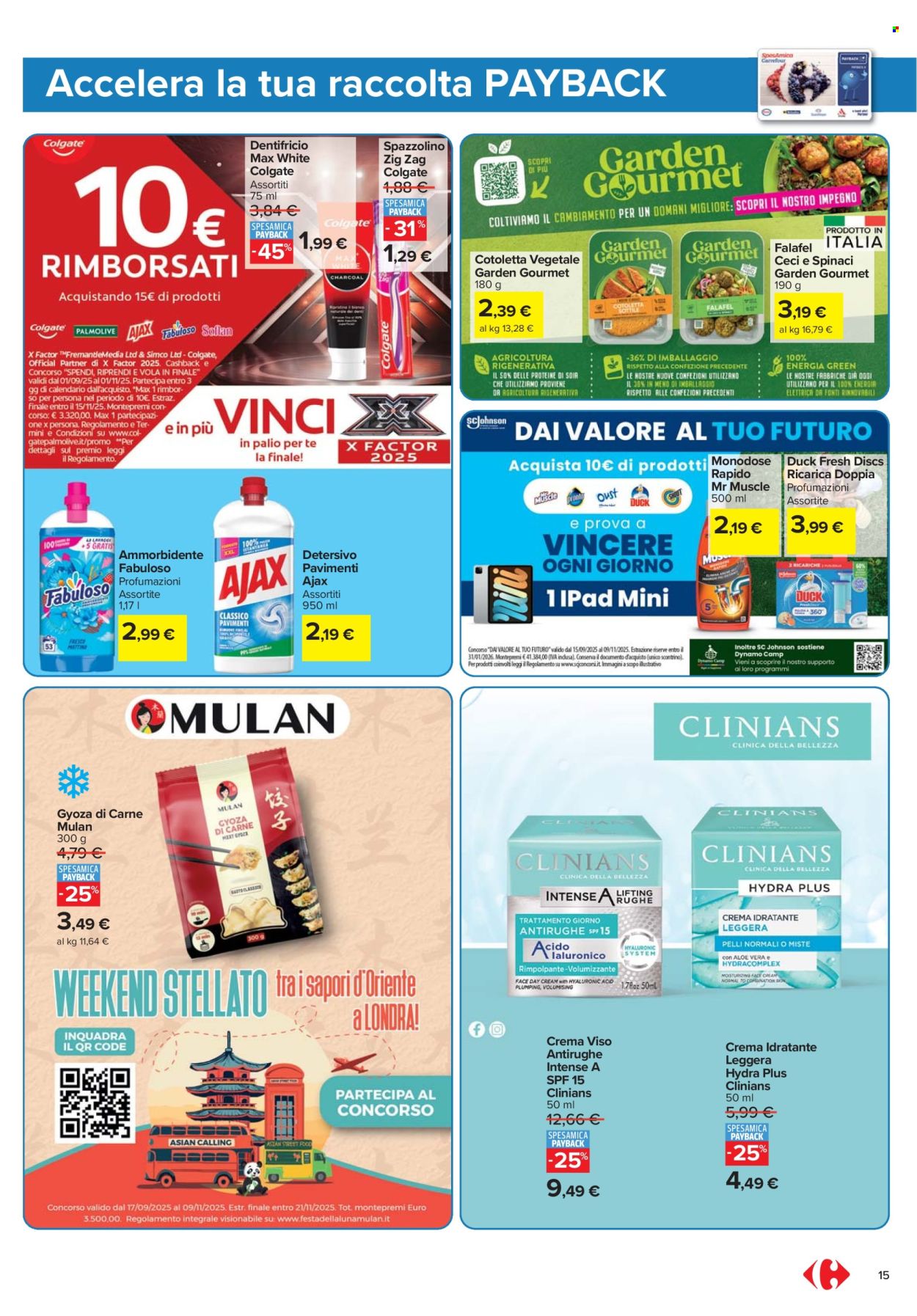 Volantino Carrefour - 26/9/2025 - 9/10/2025. Pagina 15