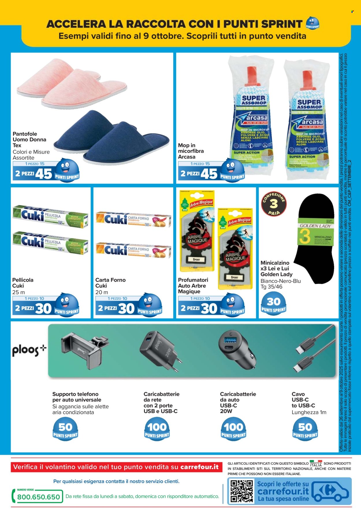 Volantino Carrefour - 26/9/2025 - 9/10/2025. Pagina 18