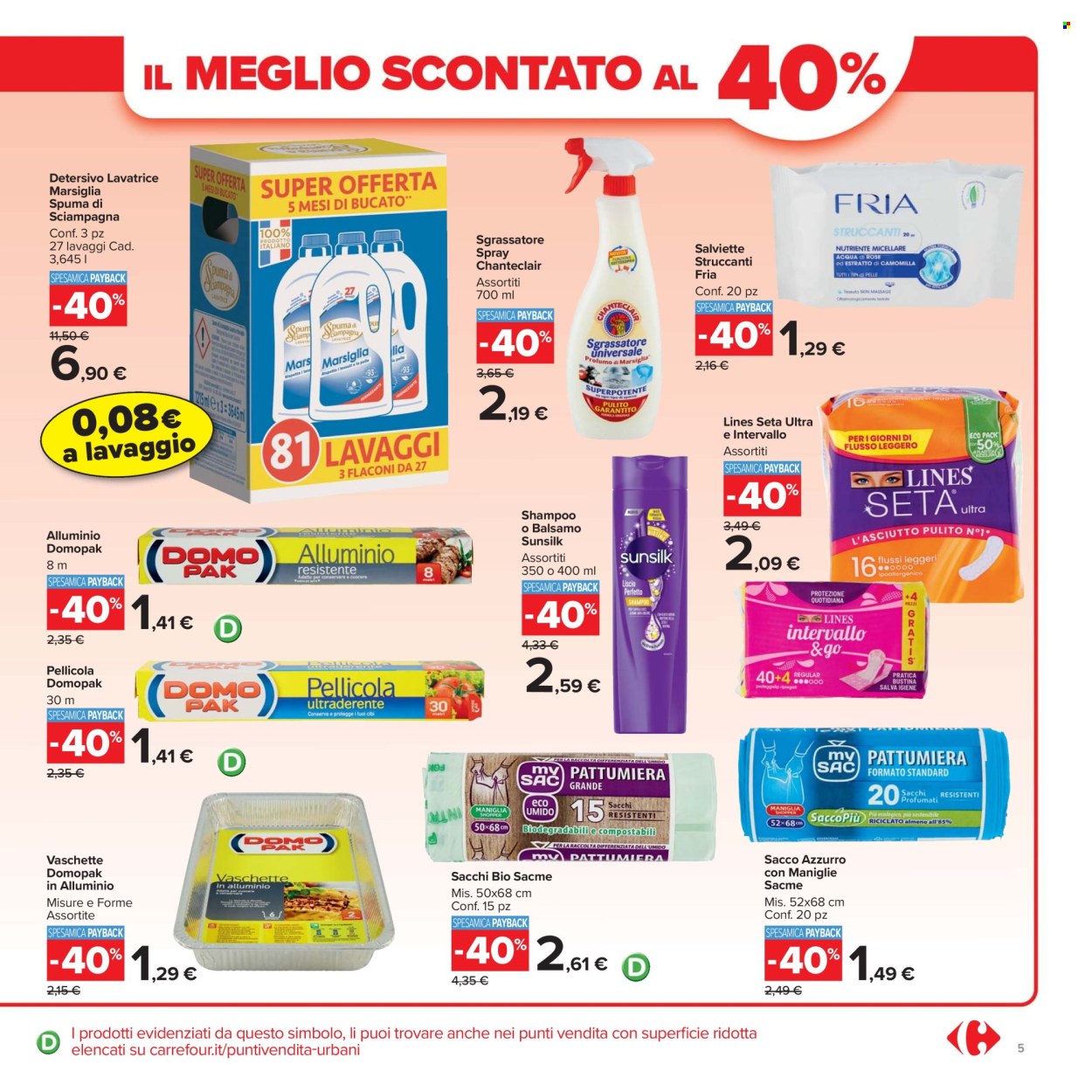 Volantino Carrefour - 26/9/2025 - 9/10/2025. Pagina 5