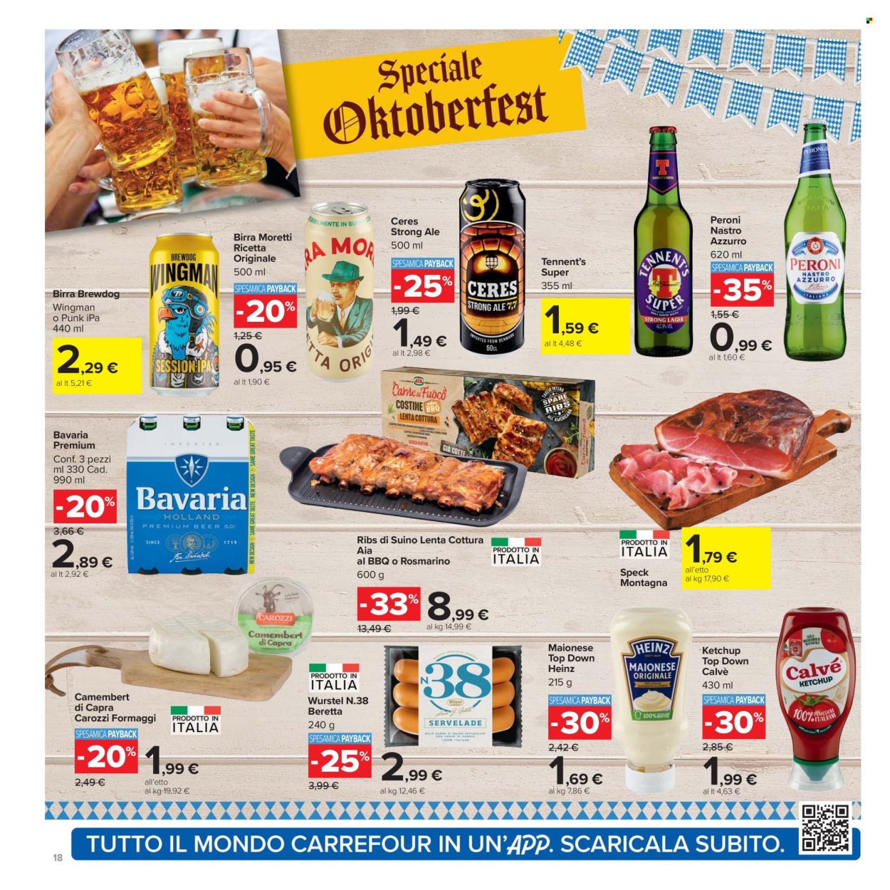 Volantino Carrefour - 26/9/2025 - 9/10/2025. Pagina 18